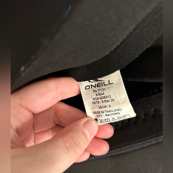 O’Neill Youth Reactor-2 3/2mm Back Zip Full Wetsuit. Size 8. - Picture 14 of 15